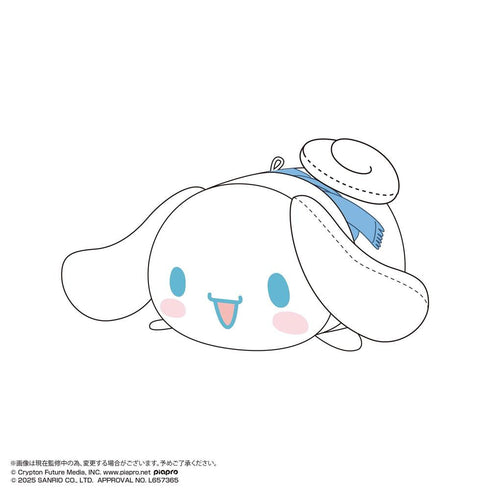 『初音ミク×シナモロール』MC-24 ぽてコロマスコット Msize3 F シナモロール(マフラー)